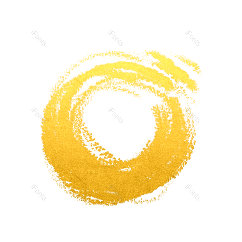 绘画图片,涂料元素,颜料PNG,金色免抠素材